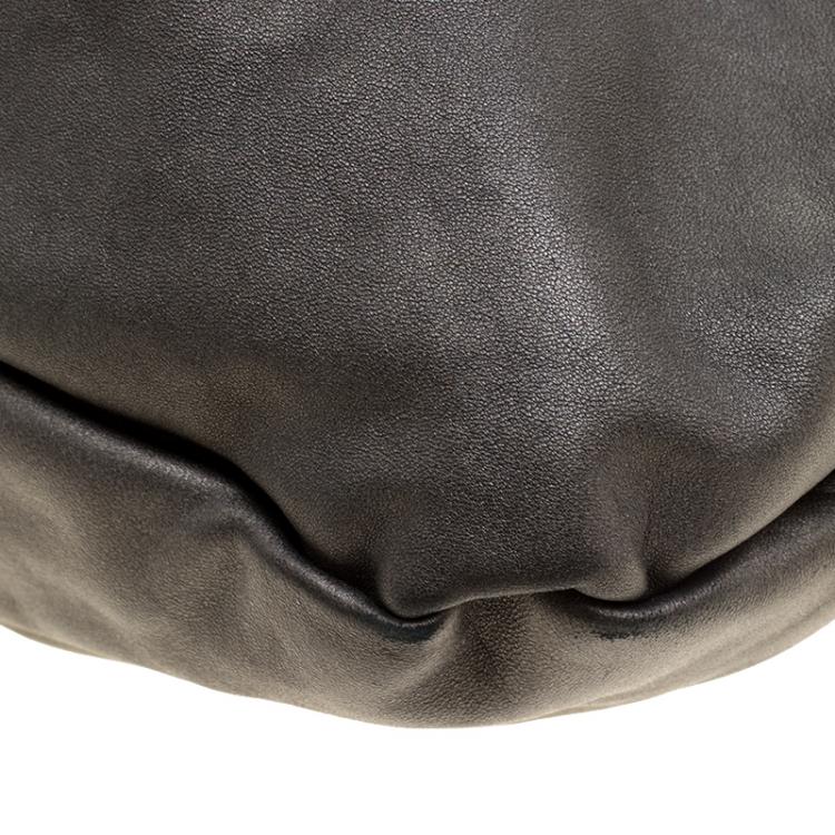 Pre Owned Marc by Marc Jacobs Grey Leather Crossbody Bag