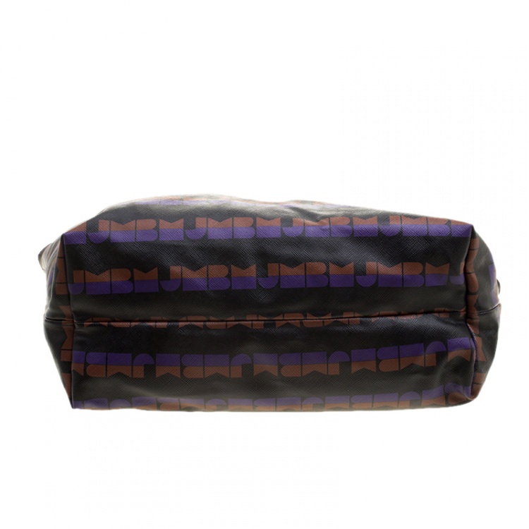 Pre Owned Marc by Marc Jacobs Multicolor MBMJ Printed PVC Easy Tote