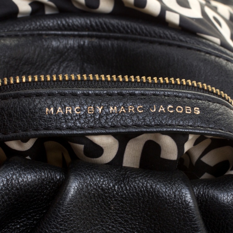 Pre Owned Marc by Marc Jacobs Black Leather Classic Q Lil Ukita Satchel