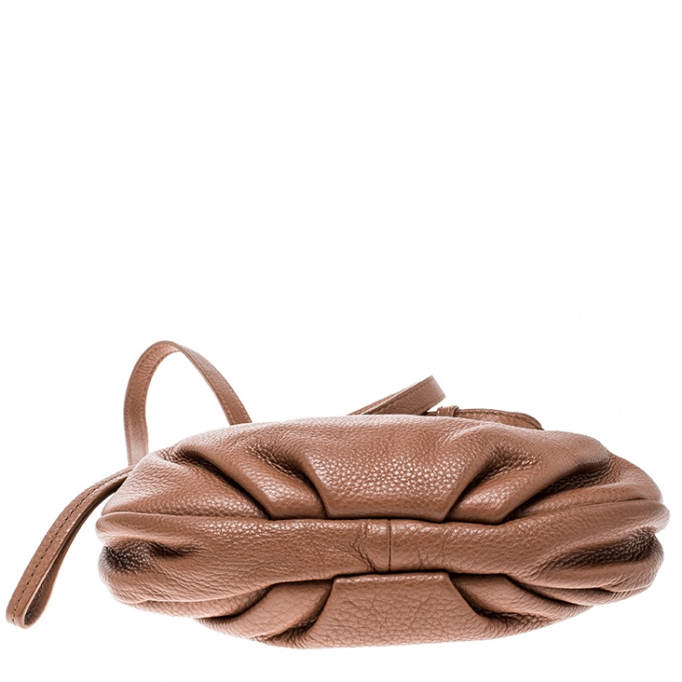 مملوكة مسبقًا Marc by Marc Jacobs Brown Leather Classic Q Natasha Crossbody Bag