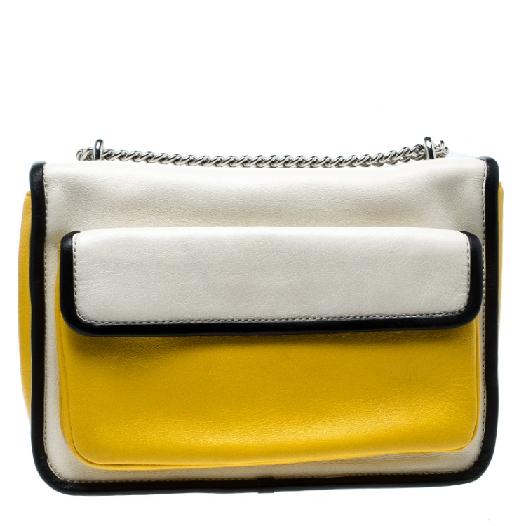 مملوكة مسبقًا Marc by Marc Jacobs Colorblock Leather Rebel 24 Shoulder Bag