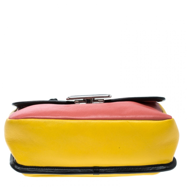 مملوكة مسبقًا Marc by Marc Jacobs Colorblock Leather Rebel 24 Shoulder Bag