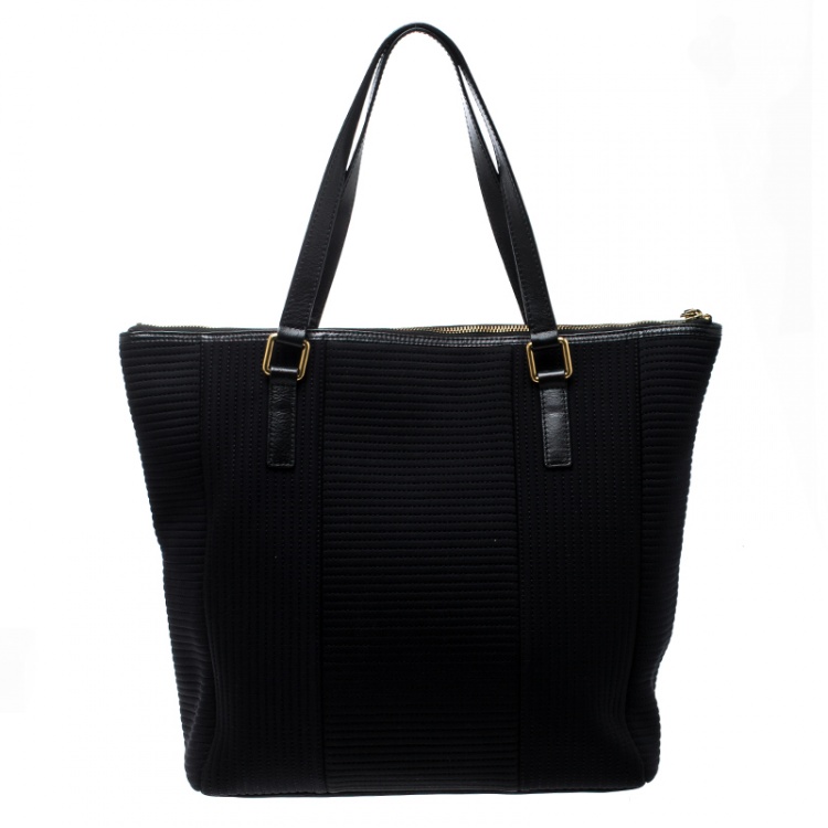 Pre Owned Marc by Marc Jacobs Black Canvas Shopper Tote