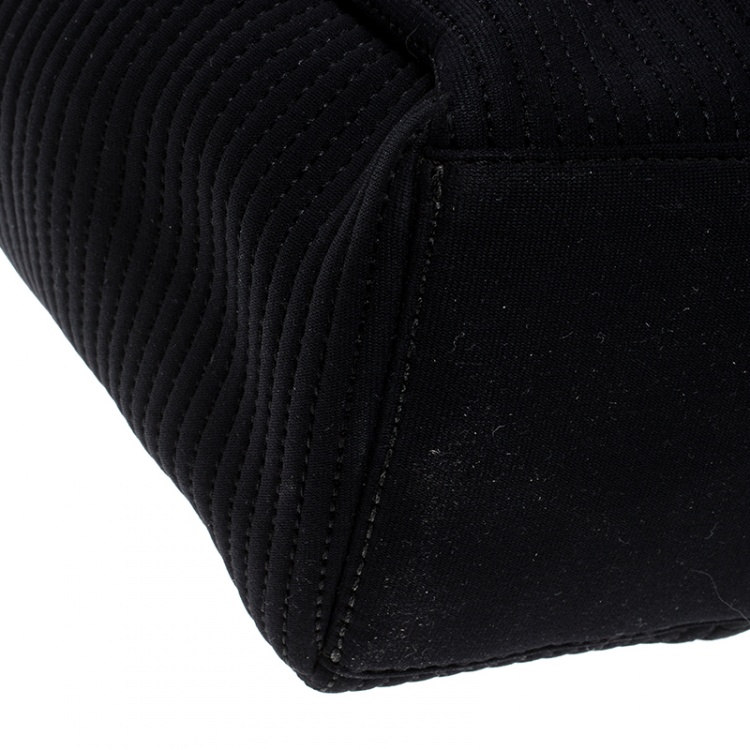 Pre Owned Marc by Marc Jacobs Black Canvas Shopper Tote