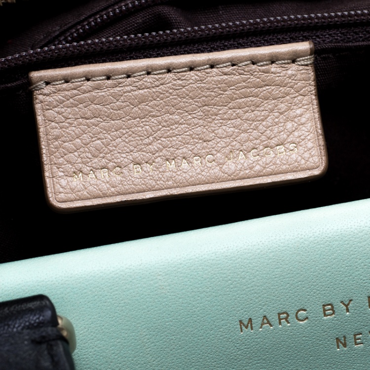 Pre Owned Marc by Marc Jacobs Multicolor Leather Convertible Tote