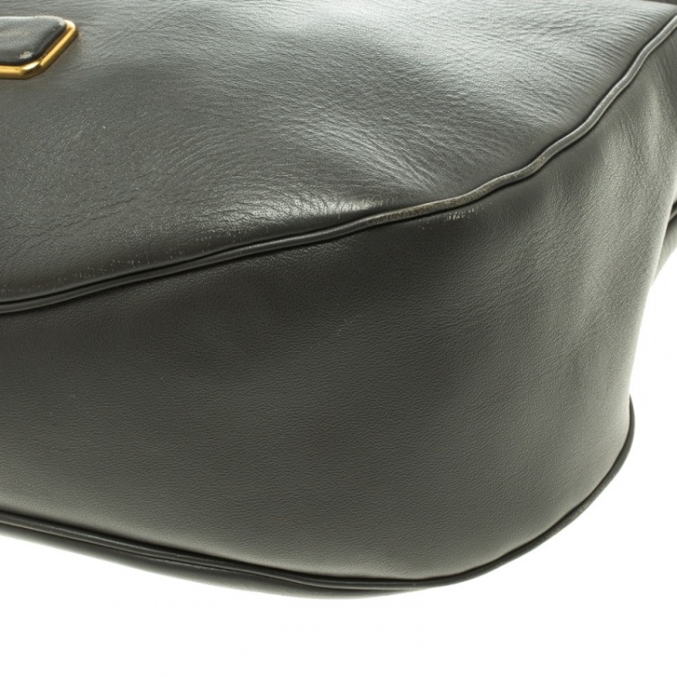 Pre Owned Marc by Marc Jacobs Grey Leather Ligero Hobo