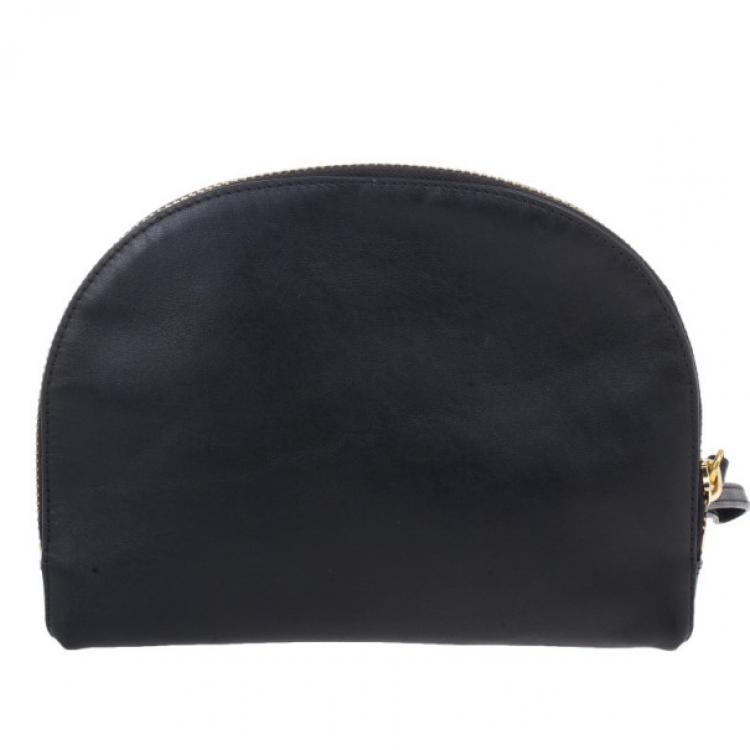 Pre Owned Marc by Marc Jacobs Leather Show Off Dome Clutch