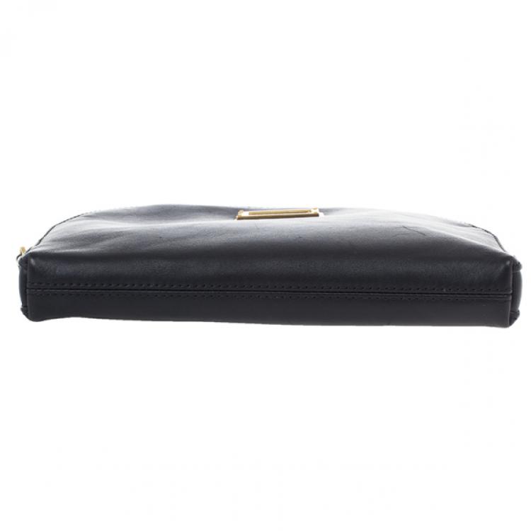Pre Owned Marc by Marc Jacobs Leather Show Off Dome Clutch