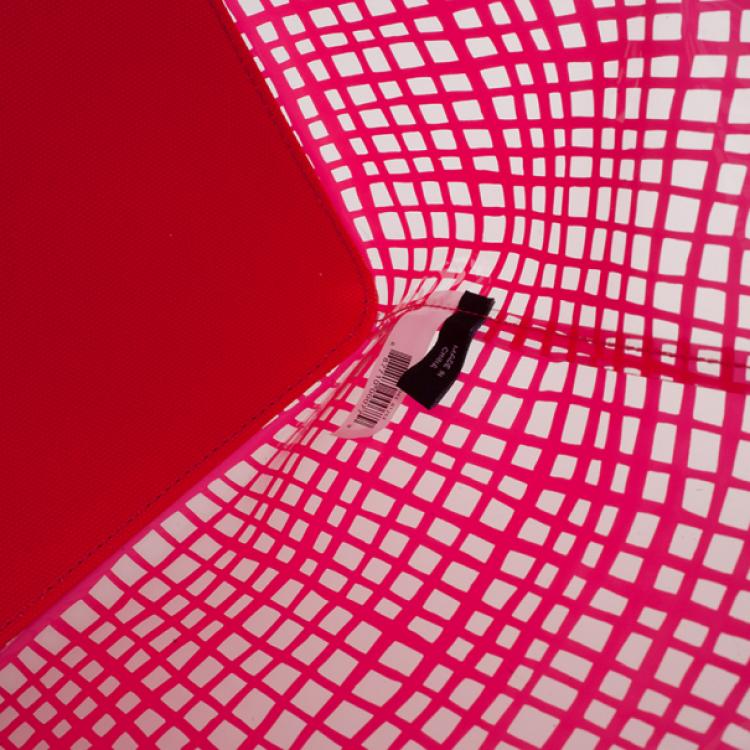 Pre Owned Marc by Marc Jacobs Pink Check Transparent Tote