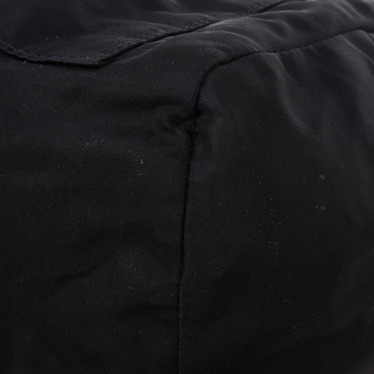 Pre Owned Marc by Marc Jacobs Black Preppy Nylon Pearl Satchel