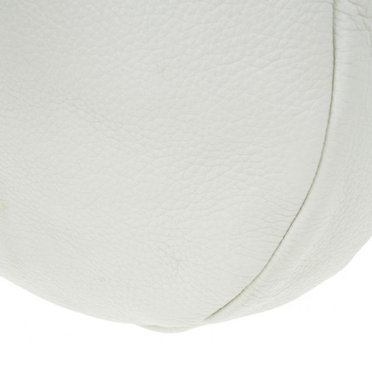 Pre Owned Marc by Marc Jacobs White Classic Q Hillier Hobo