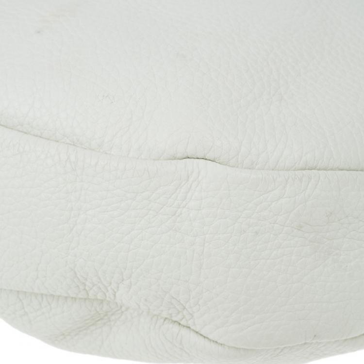 Pre Owned Marc by Marc Jacobs White Classic Q Hillier Hobo