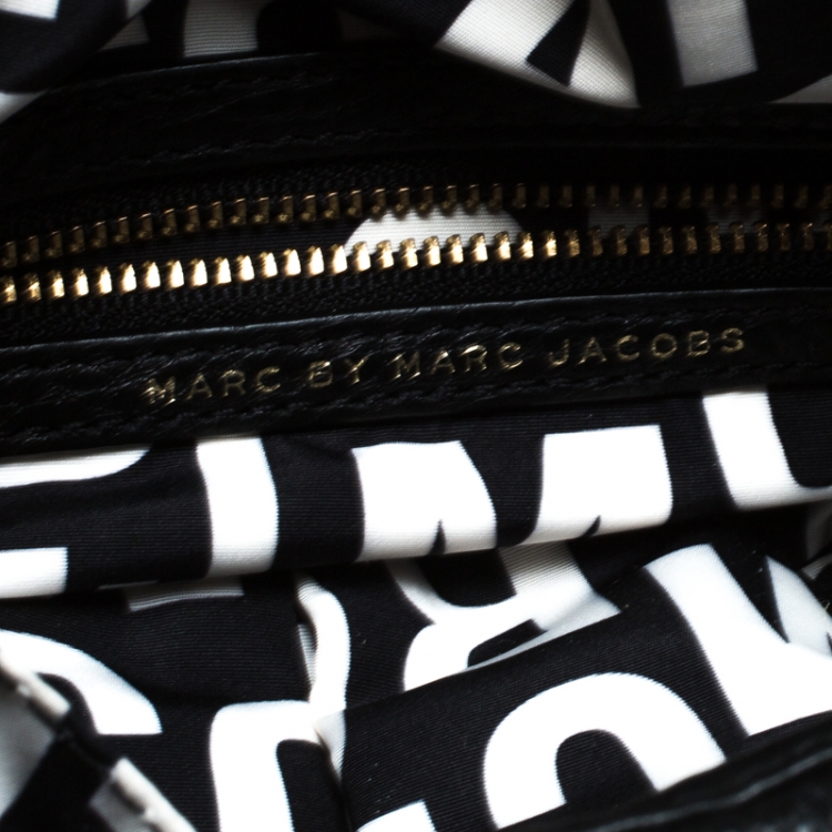 Pre Owned Marc by Marc Jacobs Black Leather Classic Q Natasha Crossbody Bag