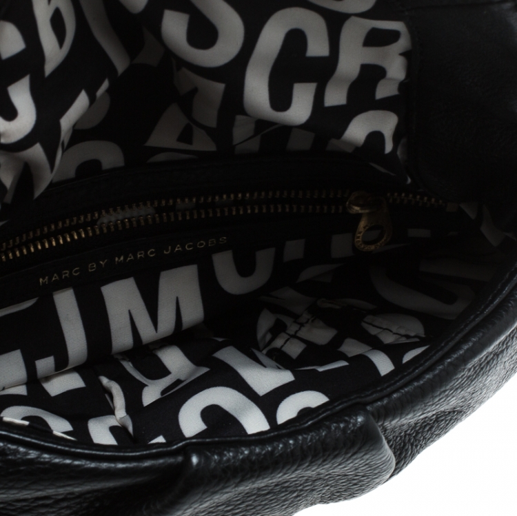 Pre Owned Marc by Marc Jacobs Black Leather Classic Q Natasha Crossbody Bag