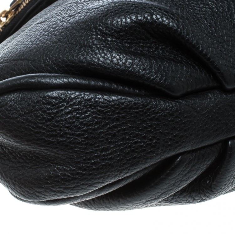 Pre Owned Marc by Marc Jacobs Black Leather Classic Q Natasha Crossbody Bag