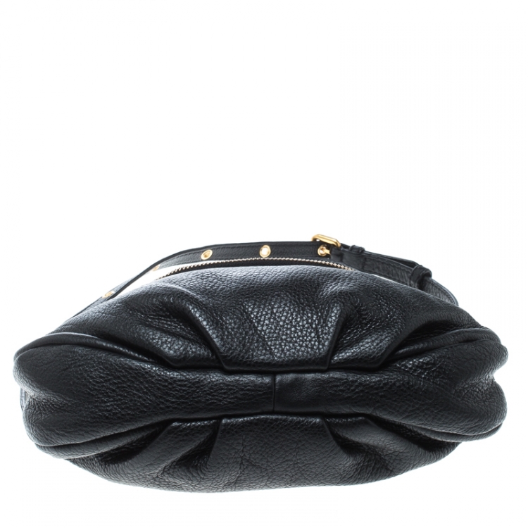 Pre Owned Marc by Marc Jacobs Black Leather Classic Q Natasha Crossbody Bag