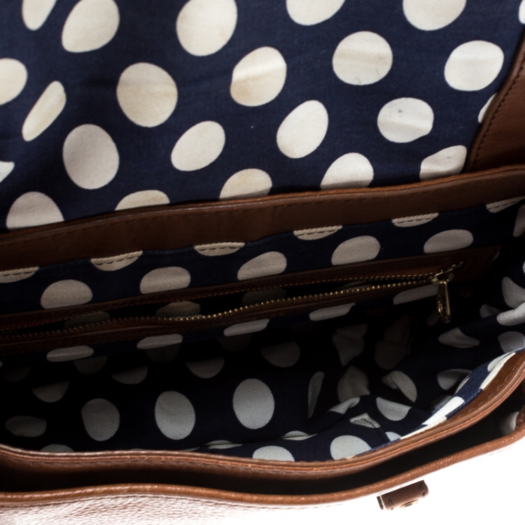 مملوكة مسبقًا Marc by Marc Jacobs Brown Leather Sophie Crossbody Bag