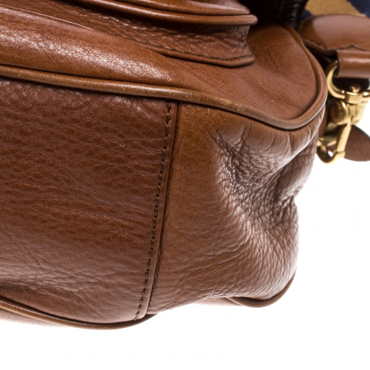 مملوكة مسبقًا Marc by Marc Jacobs Brown Leather Sophie Crossbody Bag