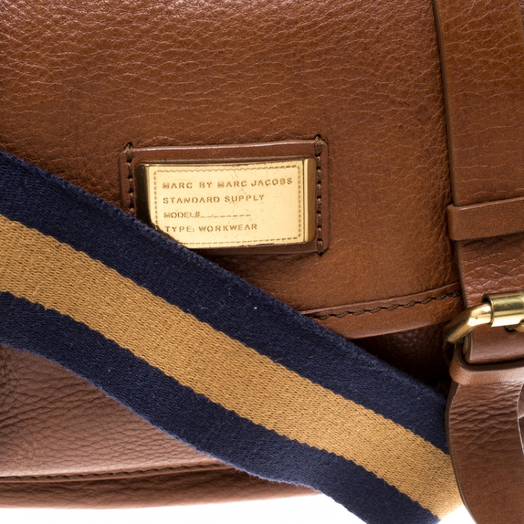 مملوكة مسبقًا Marc by Marc Jacobs Brown Leather Sophie Crossbody Bag