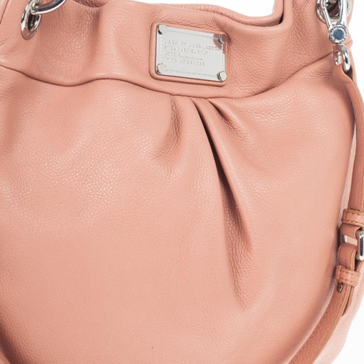 Pre Owned Marc by Marc Jacobs Pink Classic Q Hillier Hobo