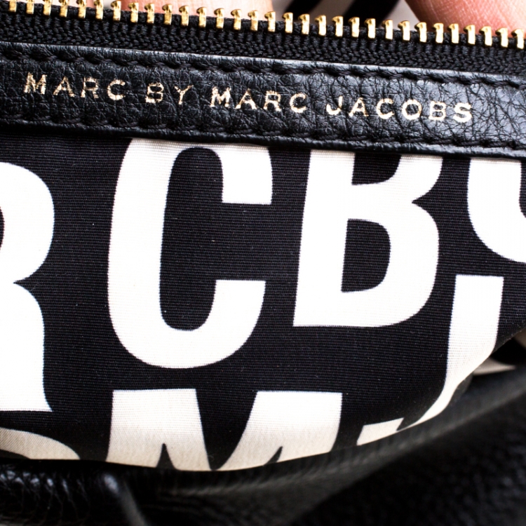 Pre Owned Marc by Marc Jacobs Black Leather Classic Q Natasha Crossbody Bag