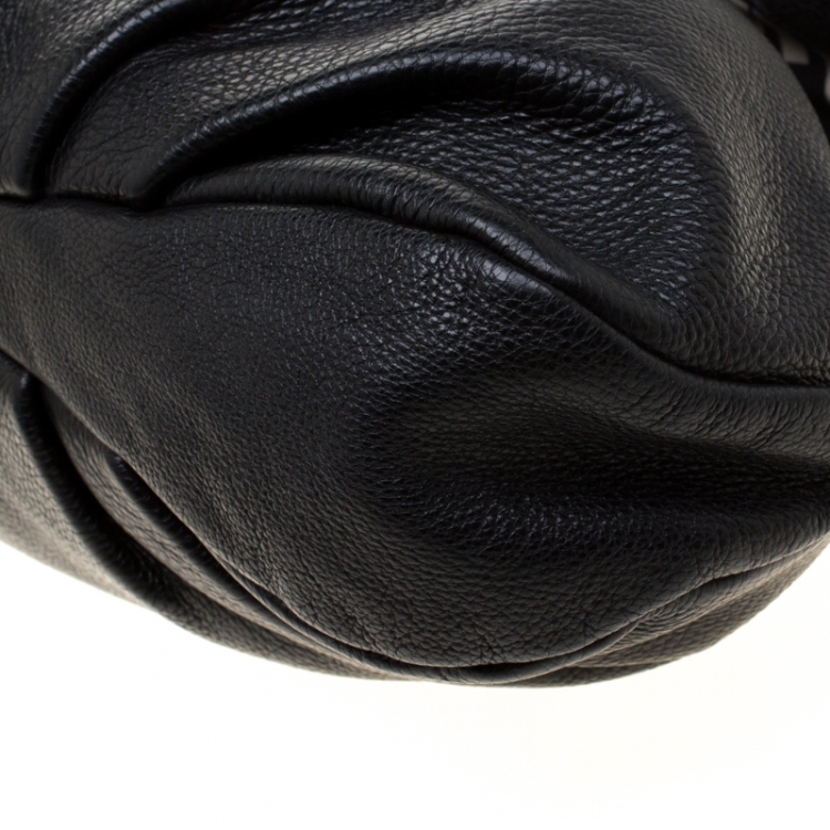 Pre Owned Marc by Marc Jacobs Black Leather Classic Q Natasha Crossbody Bag