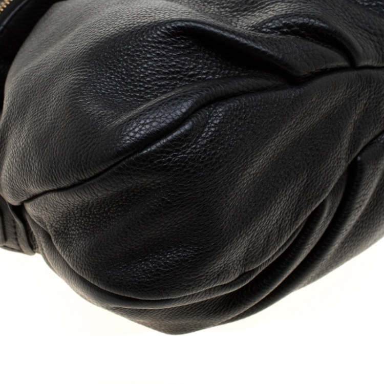 Pre Owned Marc by Marc Jacobs Black Leather Classic Q Natasha Crossbody Bag