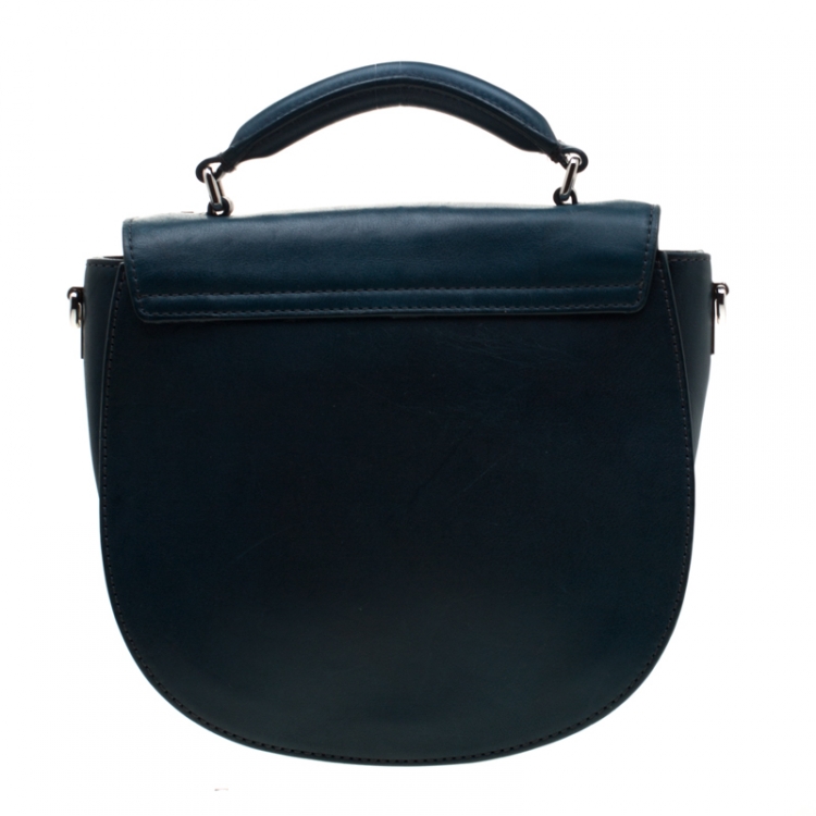 مملوكة مسبقًا Marc By Marc Jacobs Blue Perforated Leather Crossbody Bag