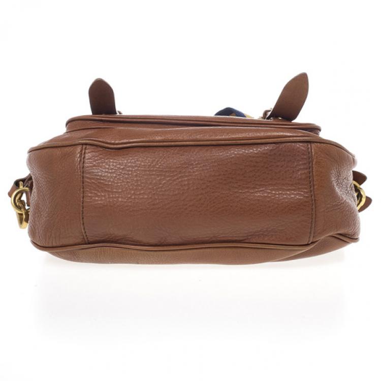 Pre Owned Marc by Marc Jacobs Saddlery Sophie Convertible Satchel