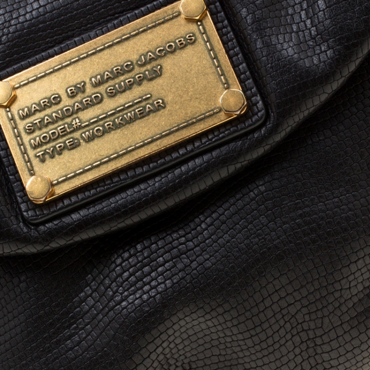 Pre Owned Marc By Marc Jacobs Black Leather Classic Q Karlie Crossbody Bag