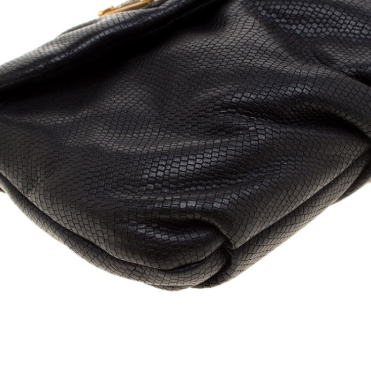Pre Owned Marc By Marc Jacobs Black Leather Classic Q Karlie Crossbody Bag