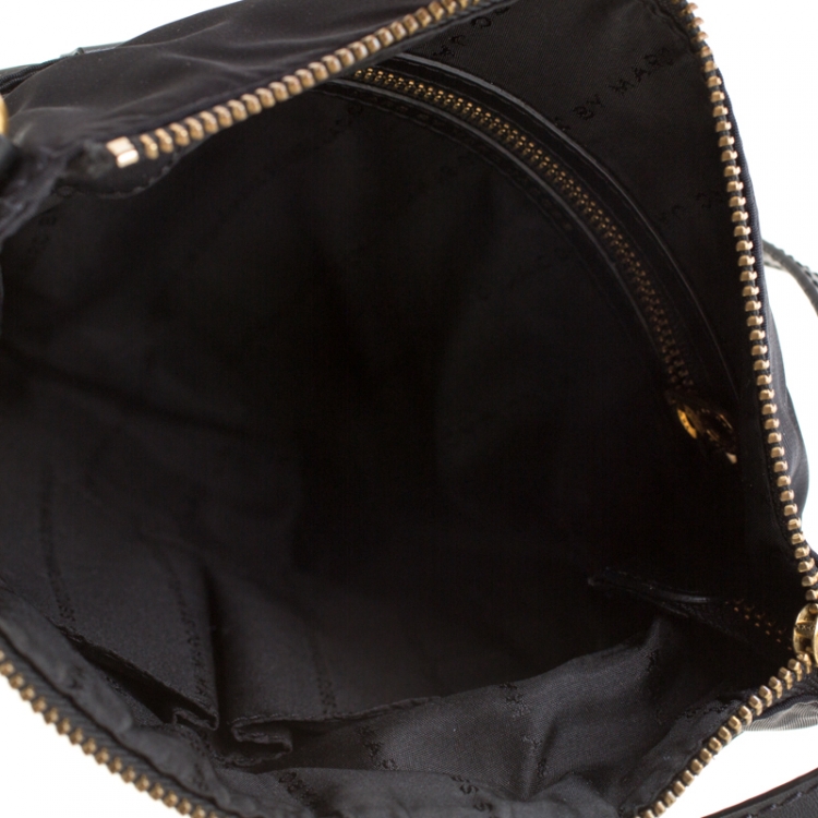 Pre Owned Marc by Marc Jacobs Black Nylon Preppy Sia Crossbody Bag