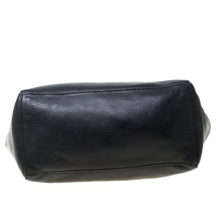 Pre Owned Marc By Marc Jacobs Black Leather Tote
