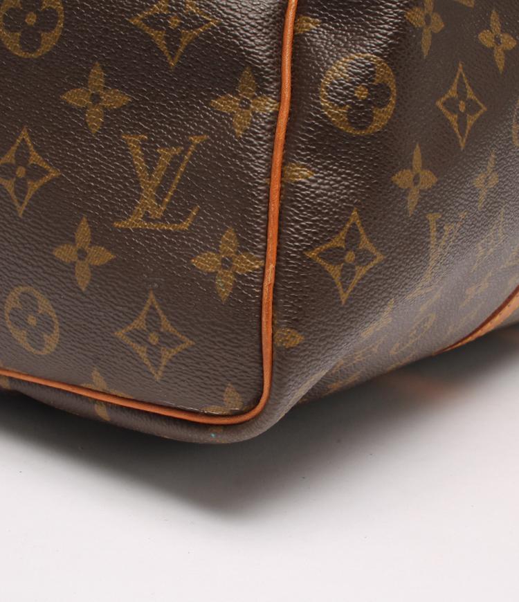 Pre Owned Louis Vuitton Monogram Canvas Keepall Bandouliere 50 Bag