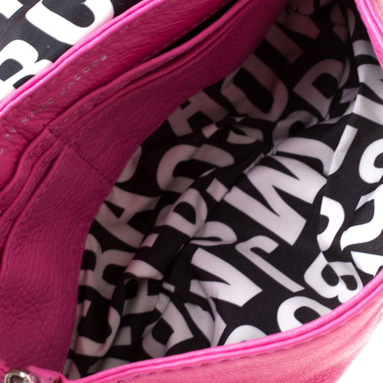 مملوكة مسبقًا Marc by Marc Jacobs Pink Leather Classic Q Karlie Crossbody Bag