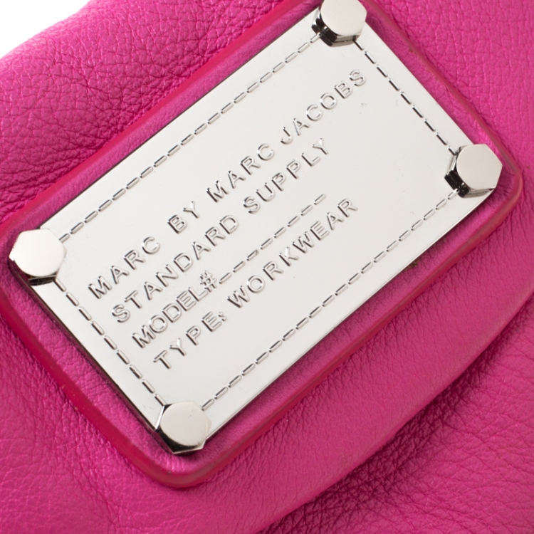 مملوكة مسبقًا Marc by Marc Jacobs Pink Leather Classic Q Karlie Crossbody Bag