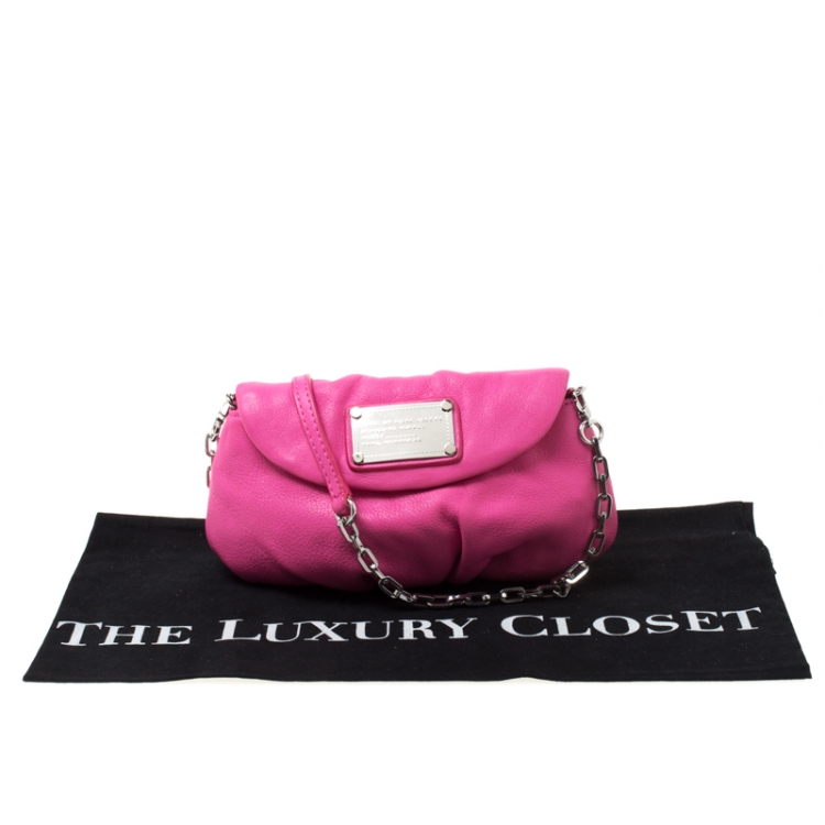 مملوكة مسبقًا Marc by Marc Jacobs Pink Leather Classic Q Karlie Crossbody Bag