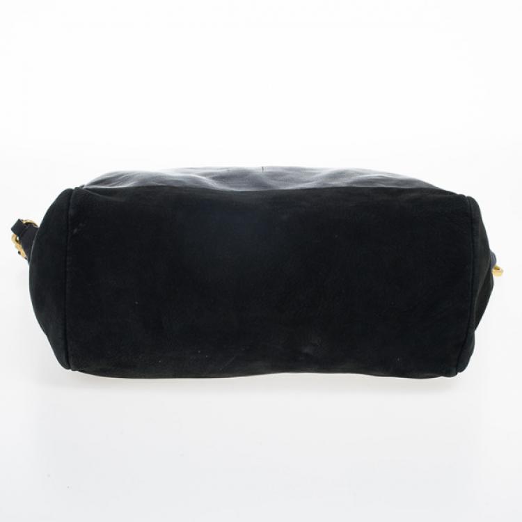 مملوكة مسبقًا Marc by Marc Jacobs Black Leather And Suede Tote