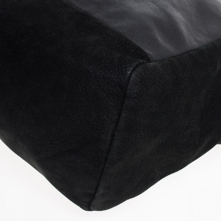 مملوكة مسبقًا Marc by Marc Jacobs Black Leather And Suede Tote