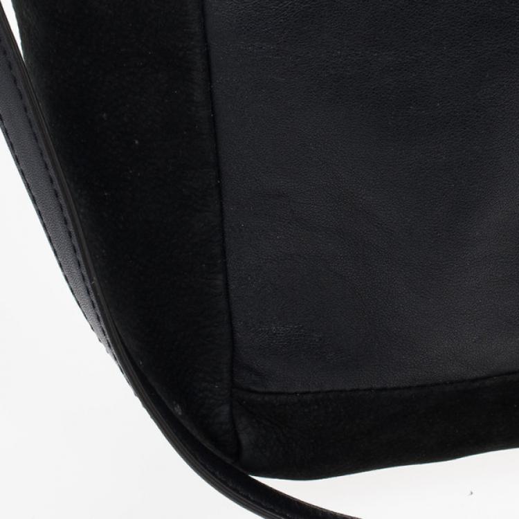 مملوكة مسبقًا Marc by Marc Jacobs Black Leather And Suede Tote