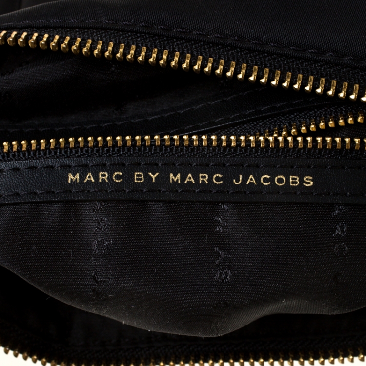 Pre Owned Marc by Marc Jacobs Black Nylon Preppy Sia Crossbody Bag