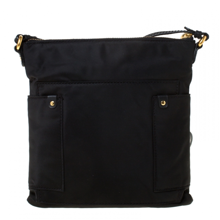 Pre Owned Marc by Marc Jacobs Black Nylon Preppy Sia Crossbody Bag