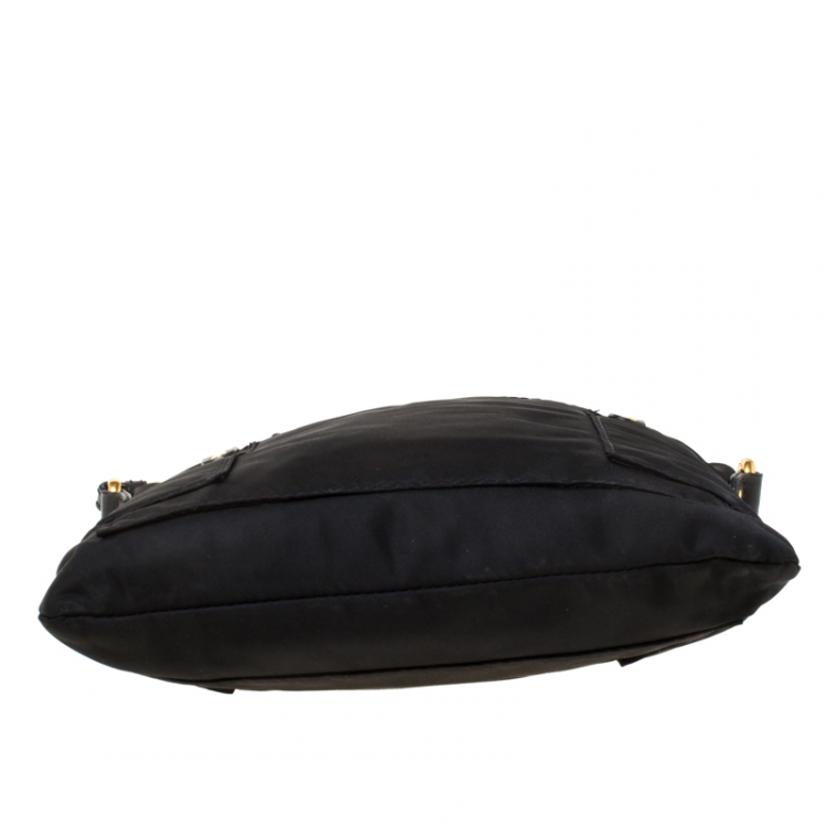 Pre Owned Marc by Marc Jacobs Black Nylon Preppy Sia Crossbody Bag