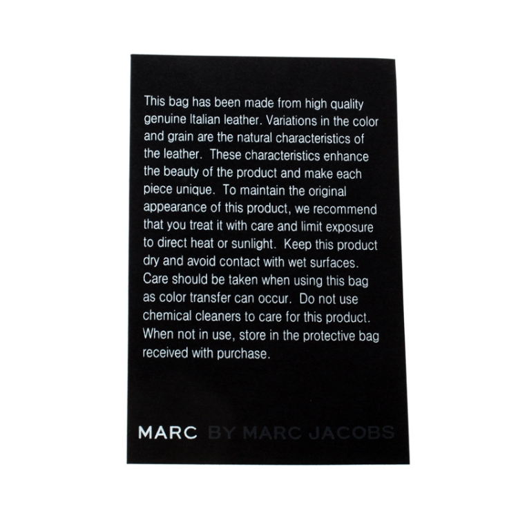 Pre Owned Marc by Marc Jacobs Black Leather Percy Crossbody Bag