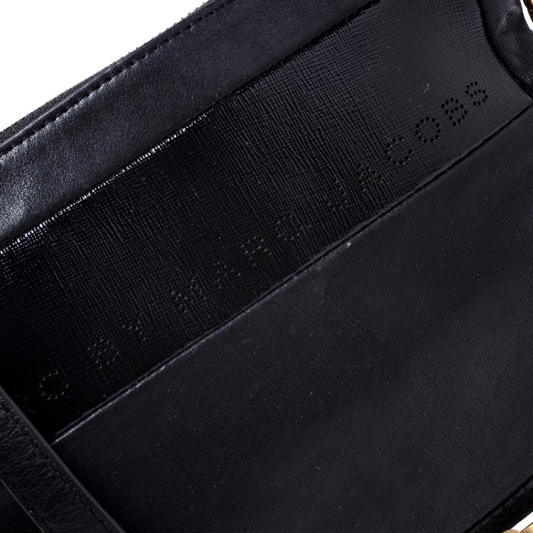 مملوكة مسبقًا Marc by Marc Jacobs Black Leather and Nubuck Crossbody Bag