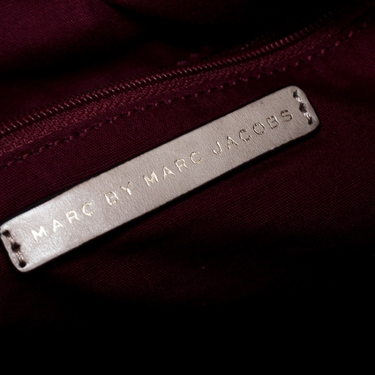 مملوكة مسبقًا Marc by Marc Jacobs Beige Leather Classic Q Hillier Hobo