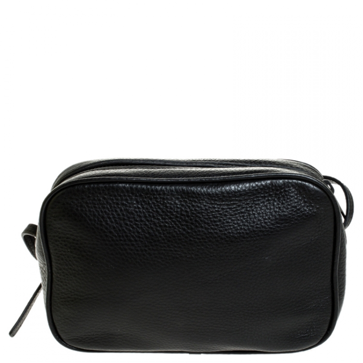 Pre Owned Marc Jacobs Black Leather Sally Stud Crossbody Bag