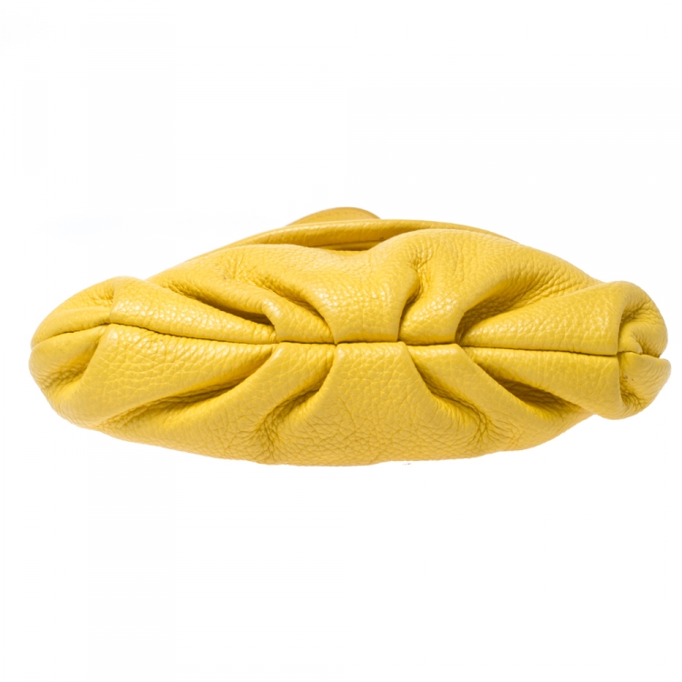 Pre Owned Marc by Marc Jacobs Yellow Leather Classic Q Karlie Crossbody Bag