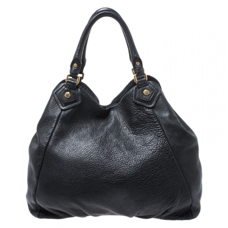 Pre Owned Marc by Marc Jacobs Black Leather Tote