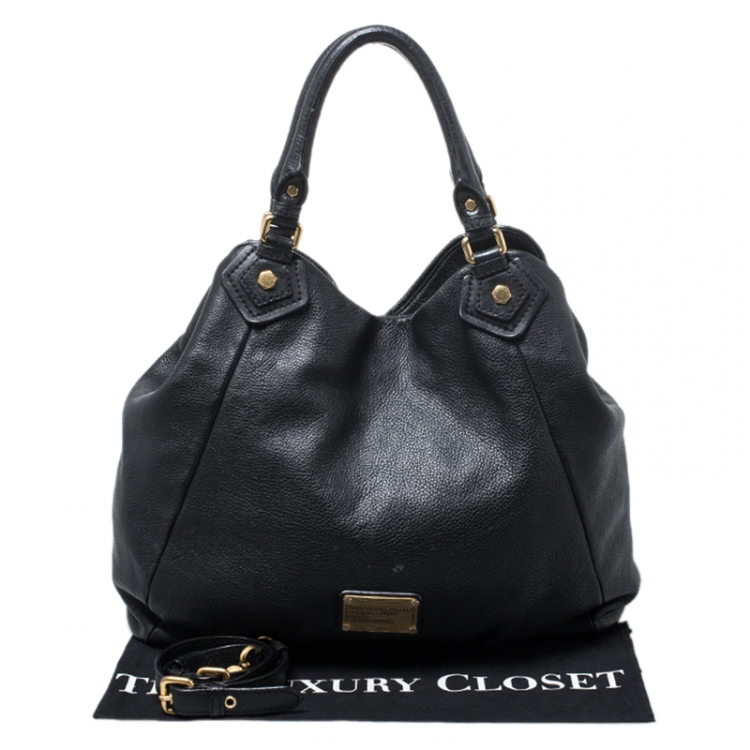 Pre Owned Marc by Marc Jacobs Black Leather Tote